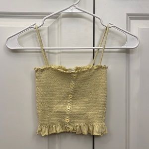 Pacsun yellow crop top!
